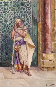 El Guardián del Harén de Rudolphe Ernst